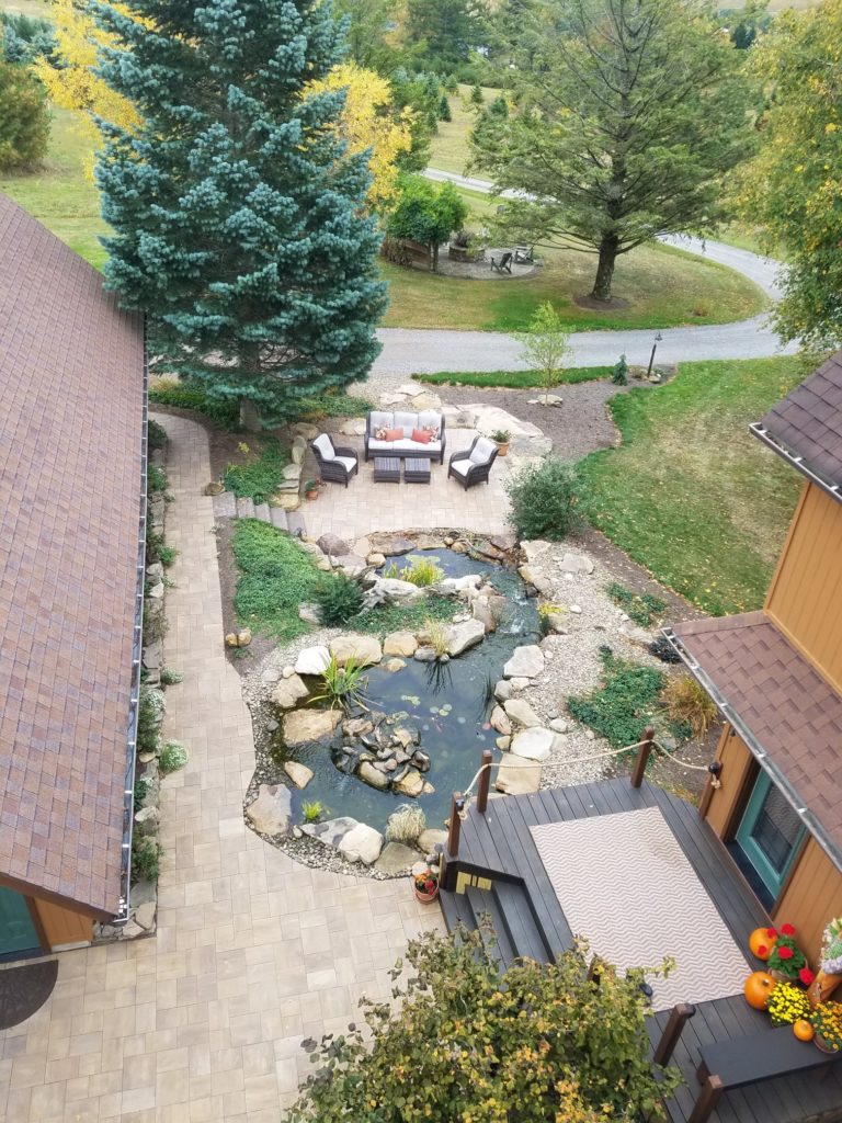 ponds and water features